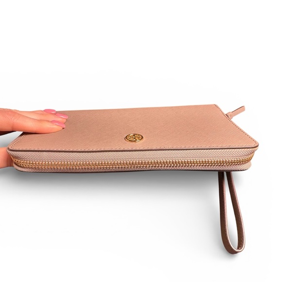 Tory Burch Taupe Wristlet - Picture 8 of 8
